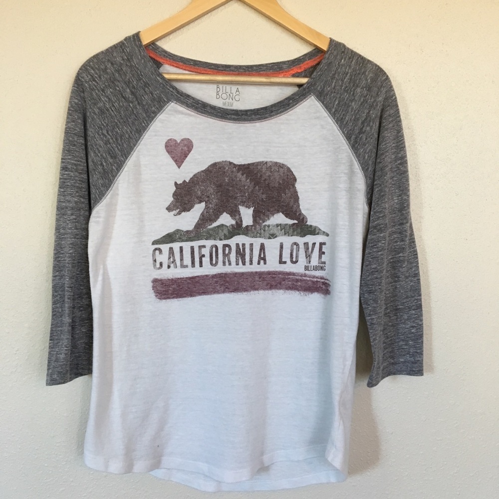 Billabong 3/4 T shirt